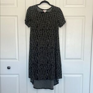 LuLaRoe Black and White Dress